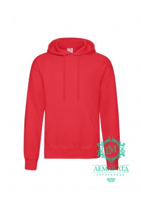Худі CLASSIC HOODED SWEAT Fruit of the Loom red
